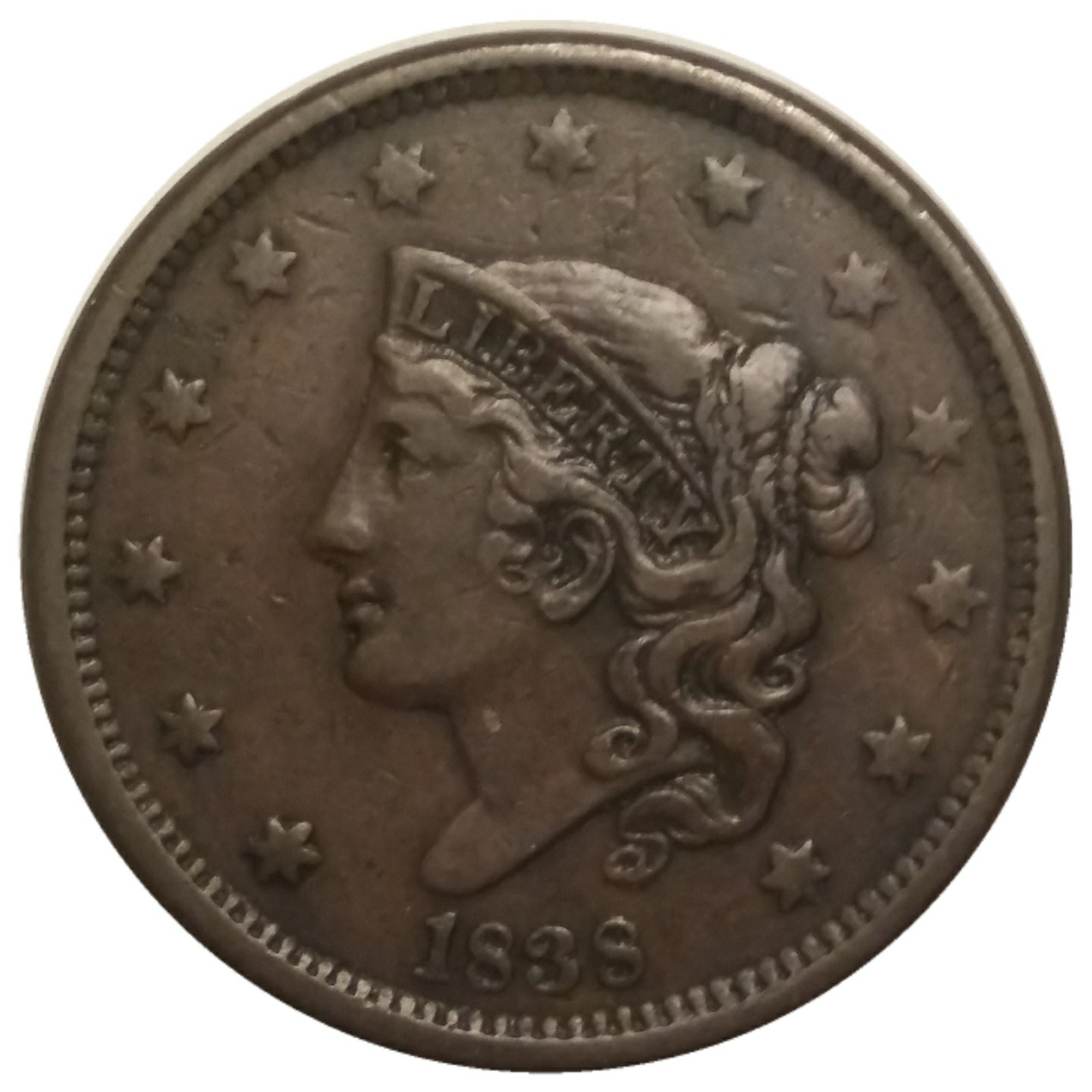 1838-1c-Coronet-Head-Large-Cent-#3